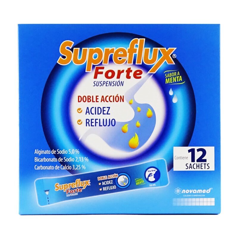 SUPREFLUX FORTE CAJA  X 12 SACHETS (NOVAMED)