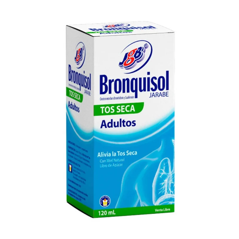 BRONQUISOL FORTE ADULTO JARABE TOS SECA FRASCO X 120 ML (JGB)