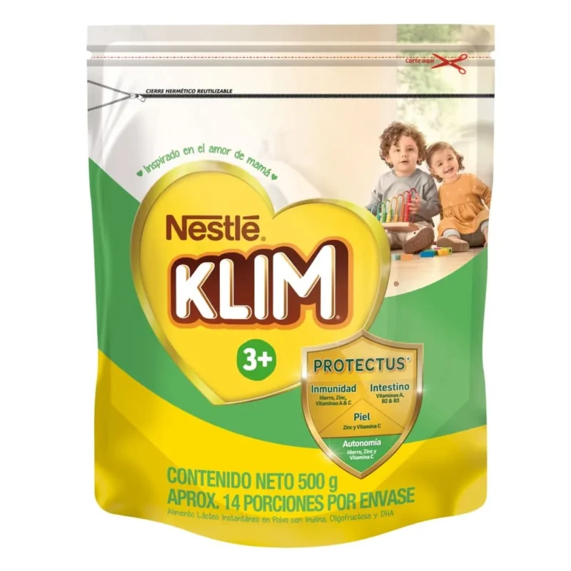 KLIM 3+ FORTILEARN BOLSA X 500 GR (NESTLE)