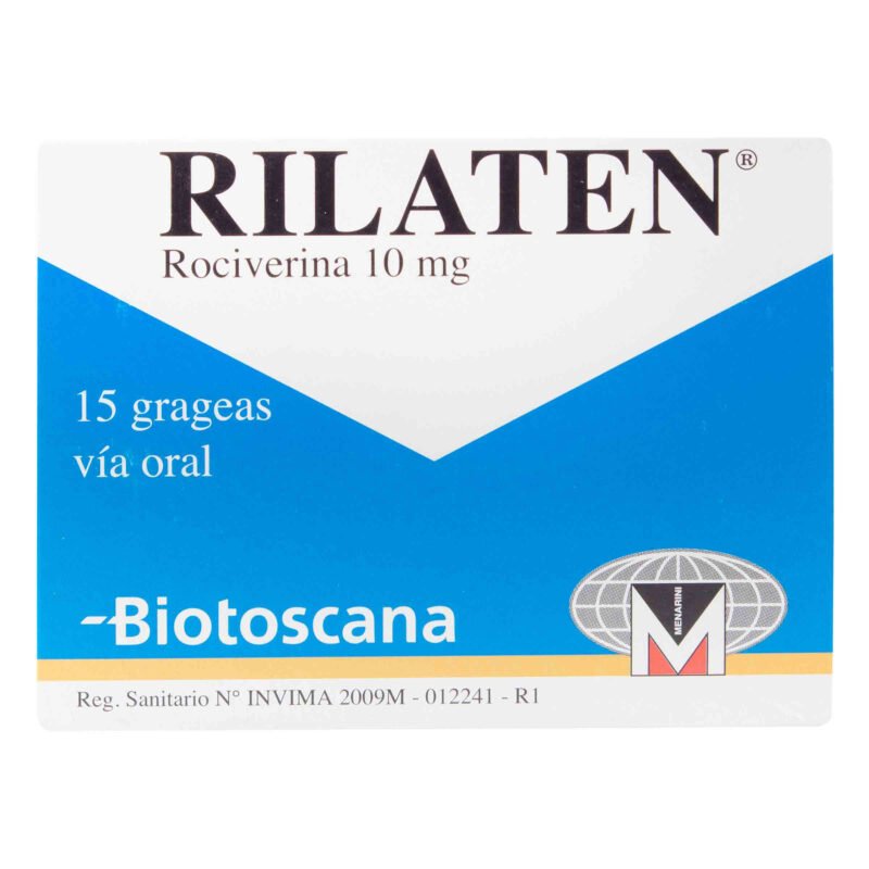 RILATEN 10 MG (ROCIVERINA) (MENARINI)  X 15 GRAG