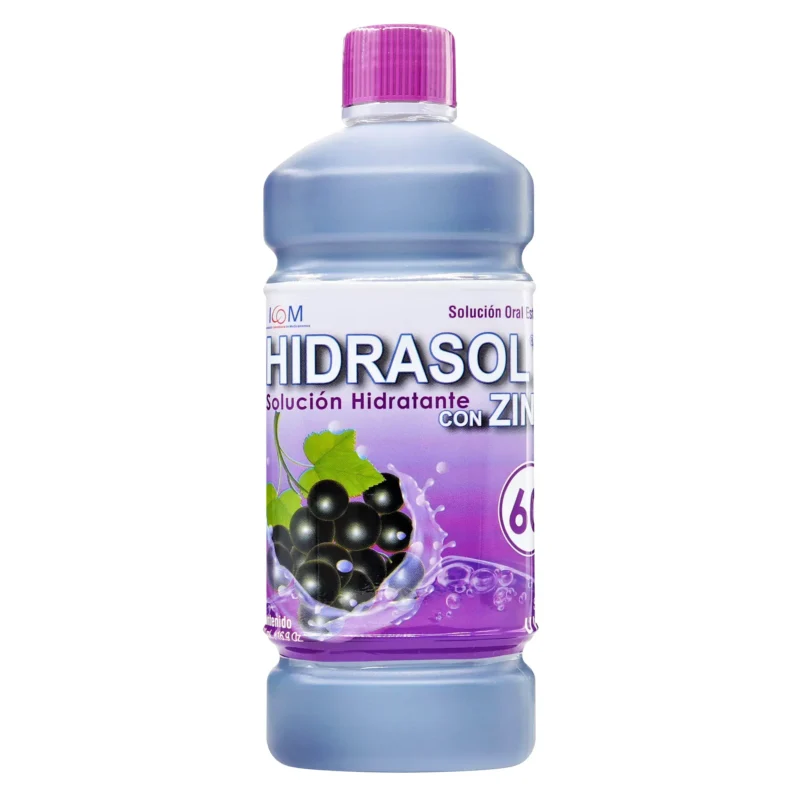 HIDRASOL 60 CON ZINC UVA FRASCO X 500 ML  (ICOM PHARMA)