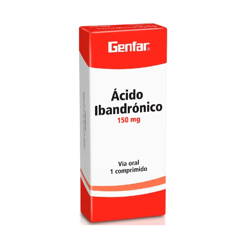 ACIDO IBANDRONICO 150 MG CAJA X 1 COMPRIMIDO (GENFAR)