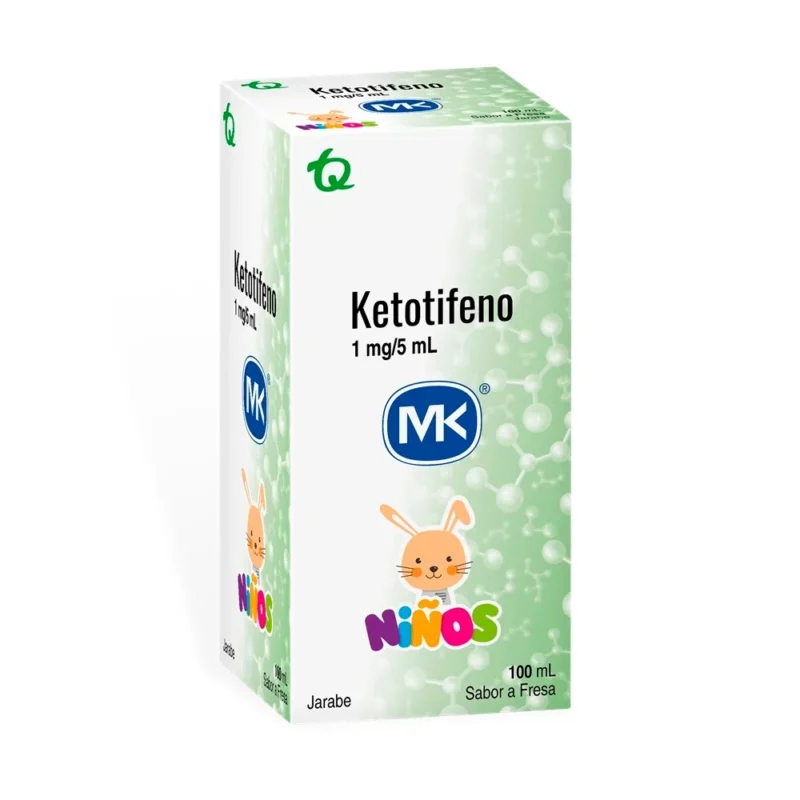 KETOTIFENO JARABE FRASCO X 100 ML (MK)