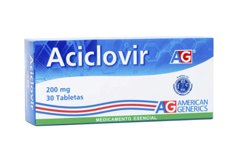 ACYCLOVIR 200 MG CAJA X 30 TABLETAS(PAULY)