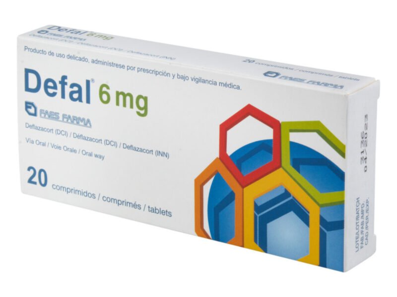 DEFAL 6 MG CAJA X 20 TABLETAS (FAES FARMA)