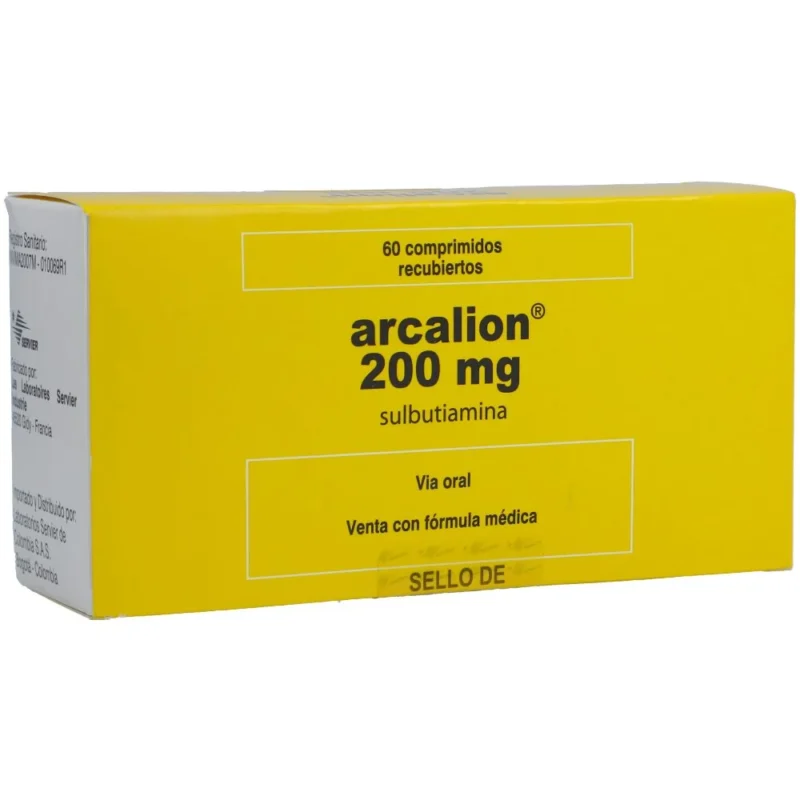 ARCALION 200 MG FRASCO X 60 TABLETAS (SERVIER)