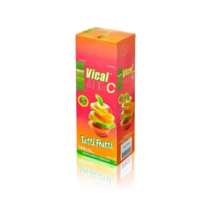 VITAMINA C MASTICABLE TUTTIFRUTTI VICAL CAJA X 144 TABLETAS (ECAR)