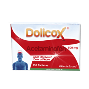 DOLICOX 500 MG CAJA  X 100 TABLETAS (MEDIBRAND)