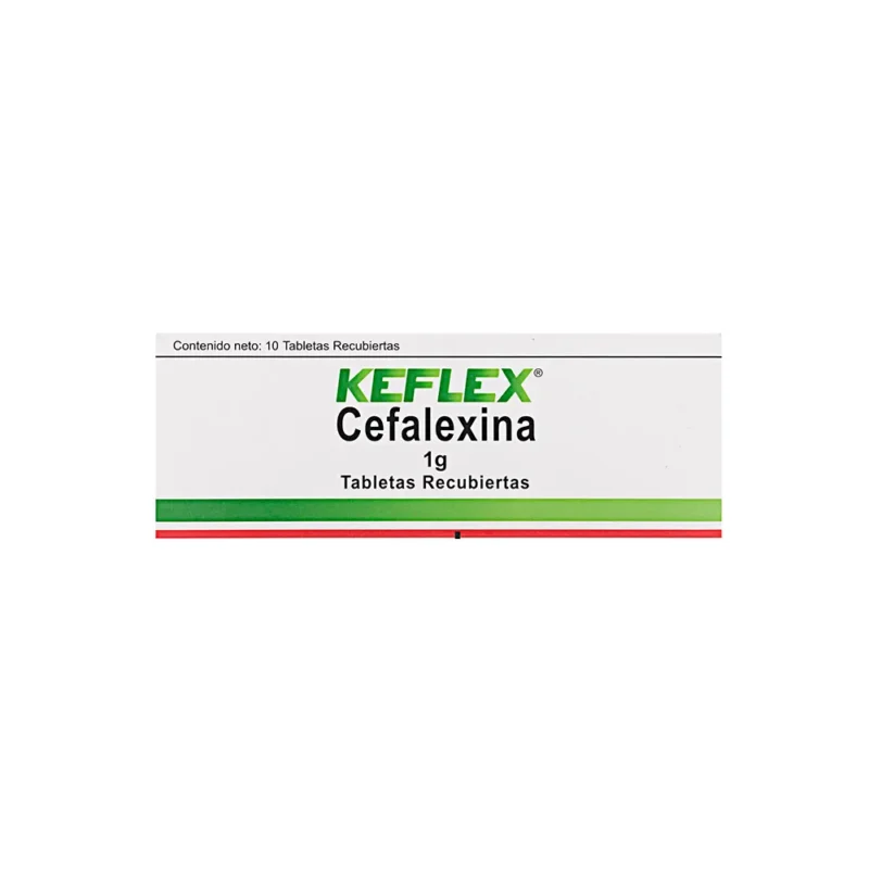KEFLEX 1 GR CAJA X 10 TABLETAS (GRUPO FARMA)
