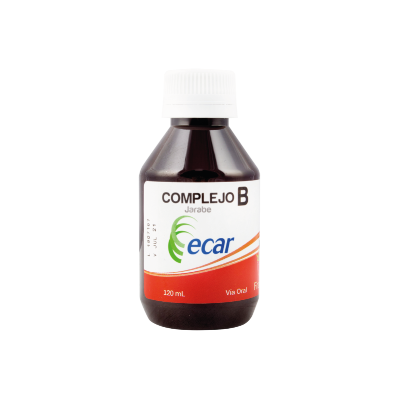 COMPLEJO B JARABE FRASCO X 120 ML (ECAR)