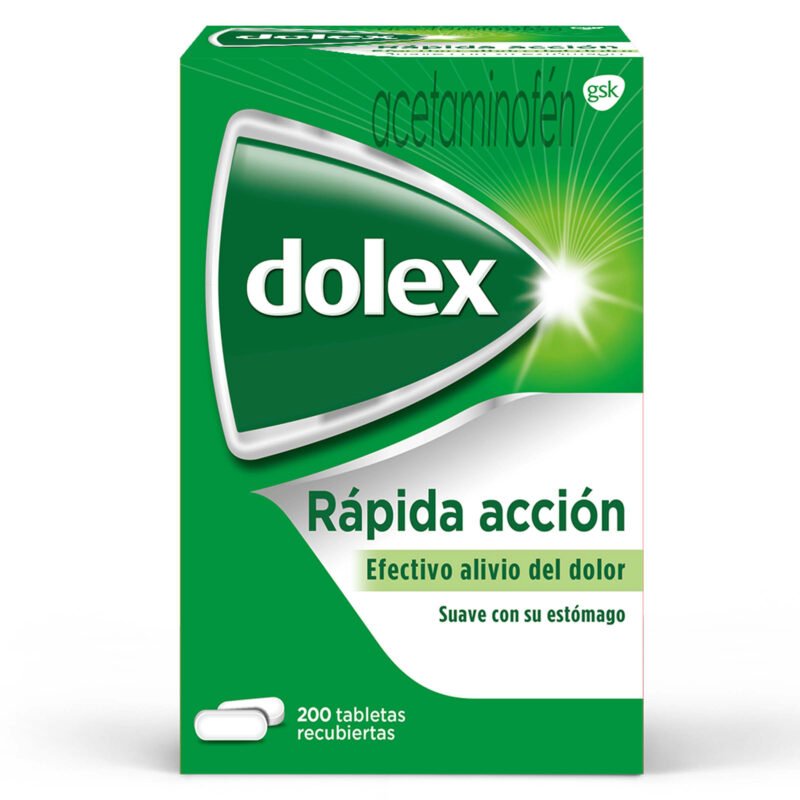 DOLEX 500 MG CAJA X 200 TABLETAS (HALEON)