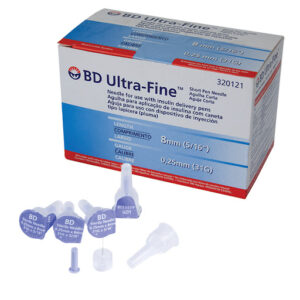 AGUJA USO CON DISPOSITIVO BD 31X8MM  CAJA X 100 UNIDADES