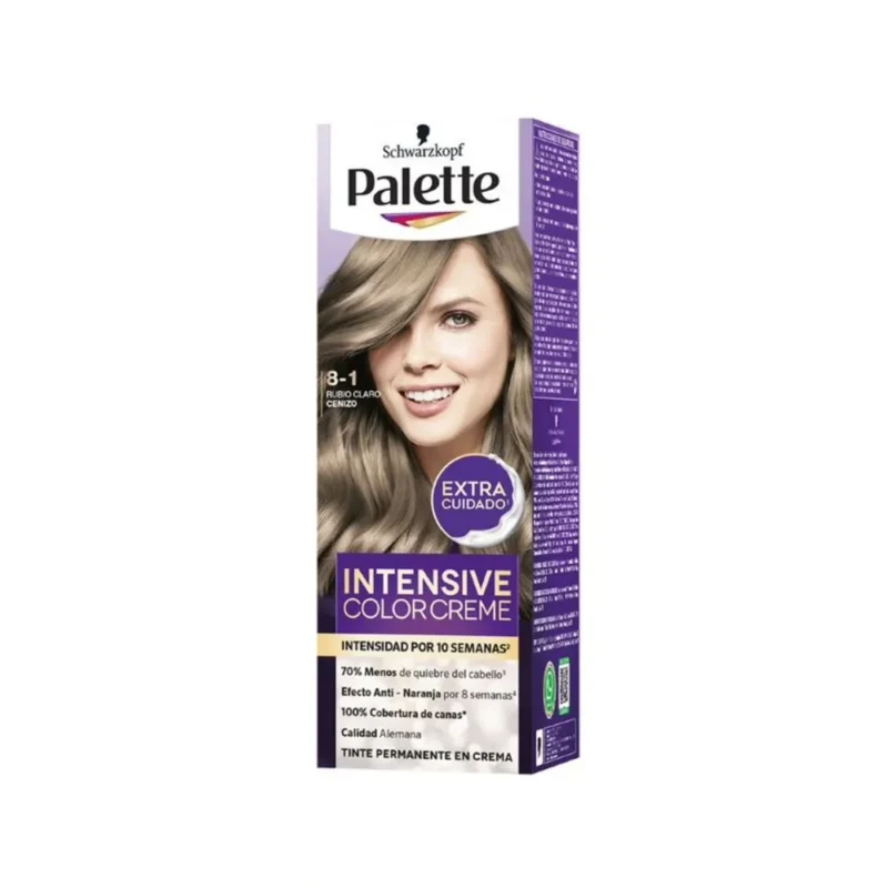 PALETTE COLOR CREME 8 1 RUBIO CLARO CENIZO