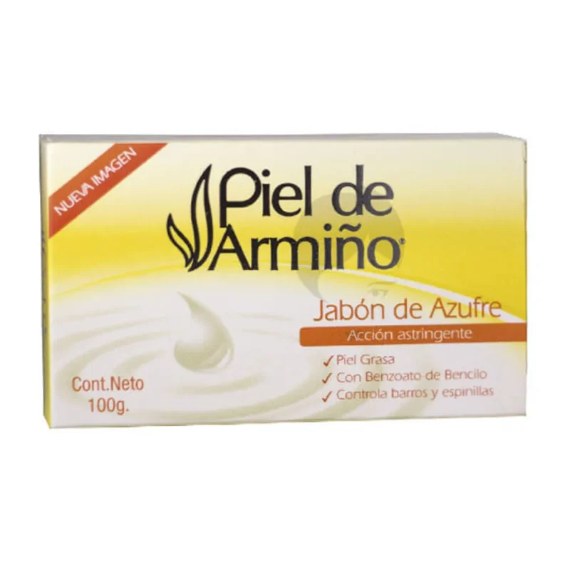 AZUFRE JABON PIEL DE ARMINO PASTA X 100 GR
