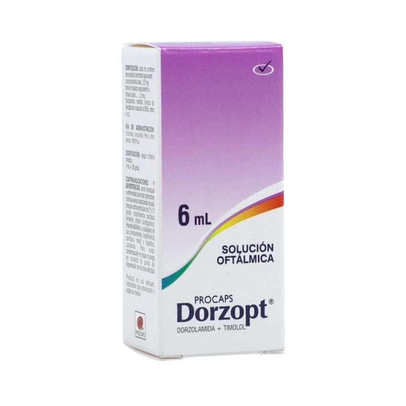 DORZOPT SOLUCION OFTALMICA FRASCO X 6 ML (PROCAPS)