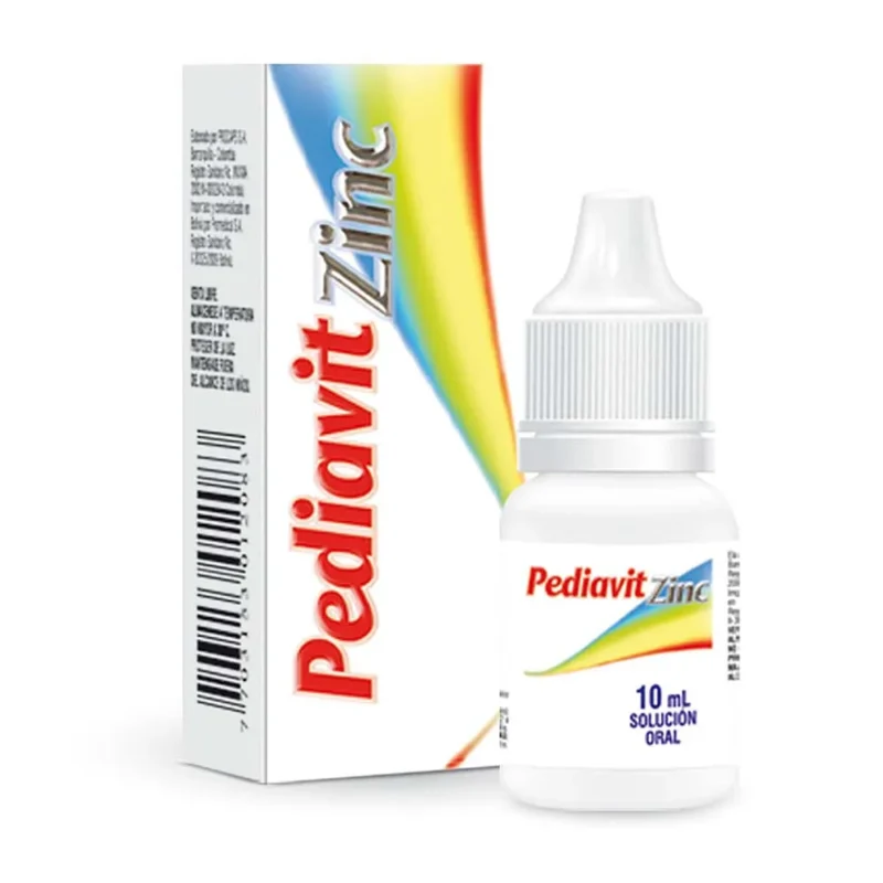 PEDIAVIT ZINC GOTAS FRASCO X 10 ML (PROCAPS)