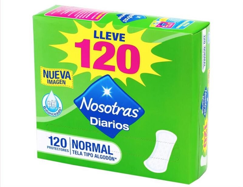 NOSOTRAS PROTECOR  NORMAL CAJA X 120 UNIDADES (FAMILIA)