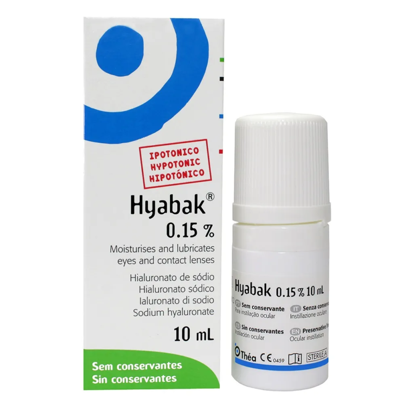 HYABAK SOLUCION OFTALMICA FRASCO X 10 ML  (AXON)