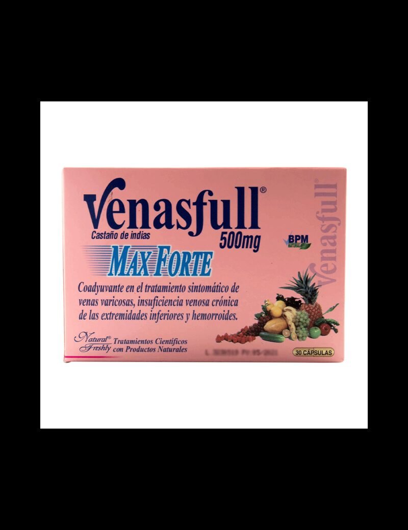 VENASFULL CAJA X 30 CAPSULAS (NATURAL FRESHLY)