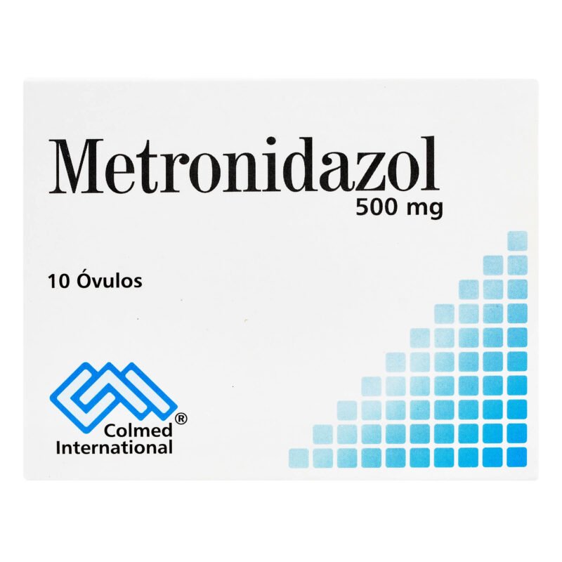 METRONIDAZOL 500 MG OVULOS CAJA X 10 OVULOS (COLMED)