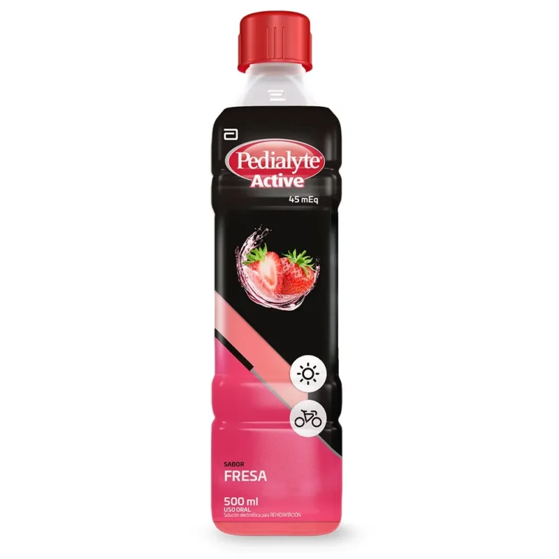 PEDIALYTE 45  ZINC FRESA FRASCO X 500 ML (ABBOTT NUTRICION)