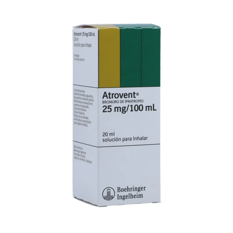 ATROVENT SOLUCION PARA INHALAR FRASCO X 20 ML (BOEHRINGER)