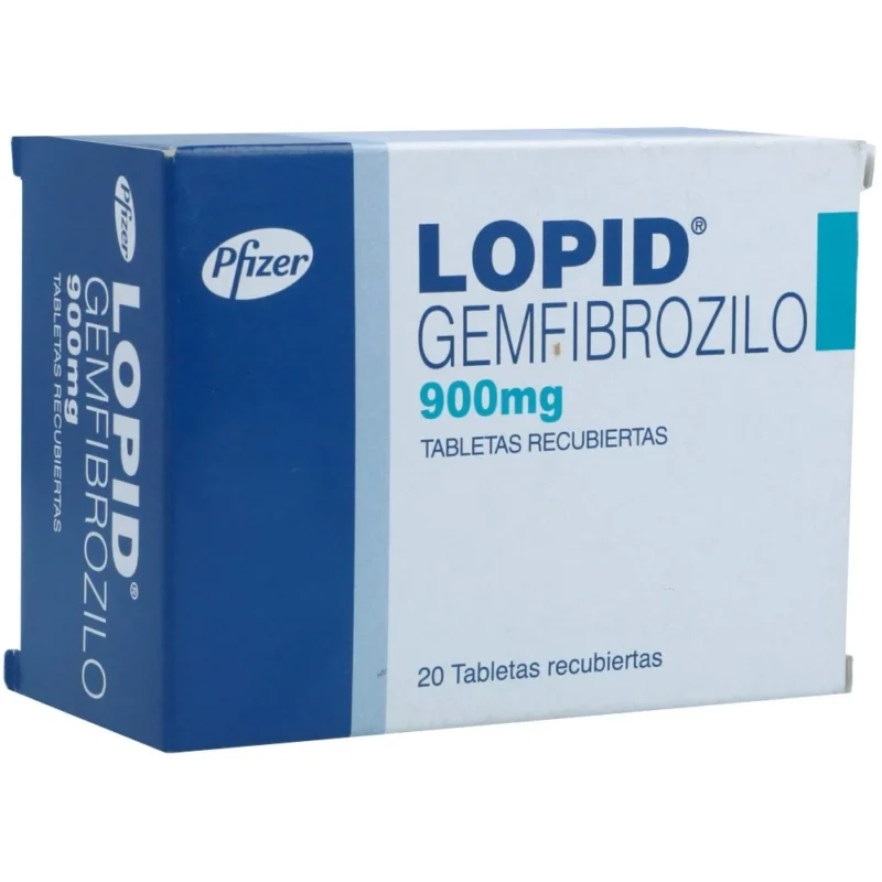 LOPID 900 MG CAJA X 20 TABLETAS (PFIZER)