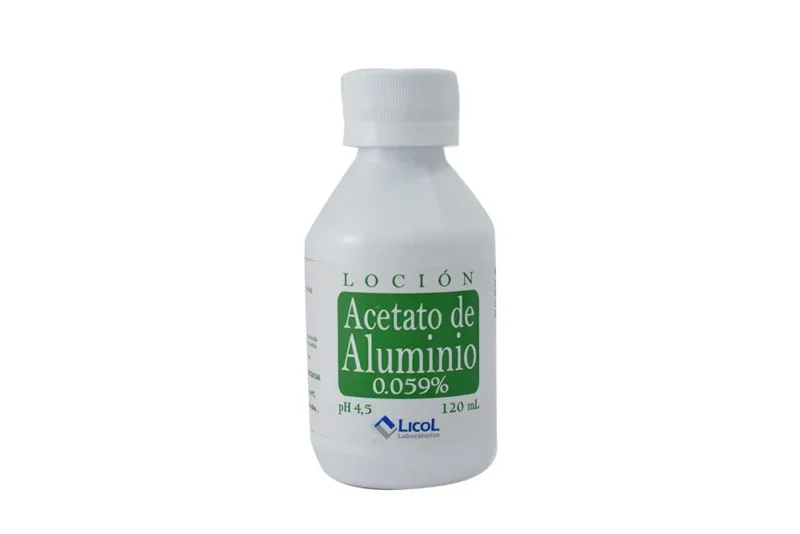 ACETATO DE ALUMINIO FRASCO X 120 ML (LICOL)