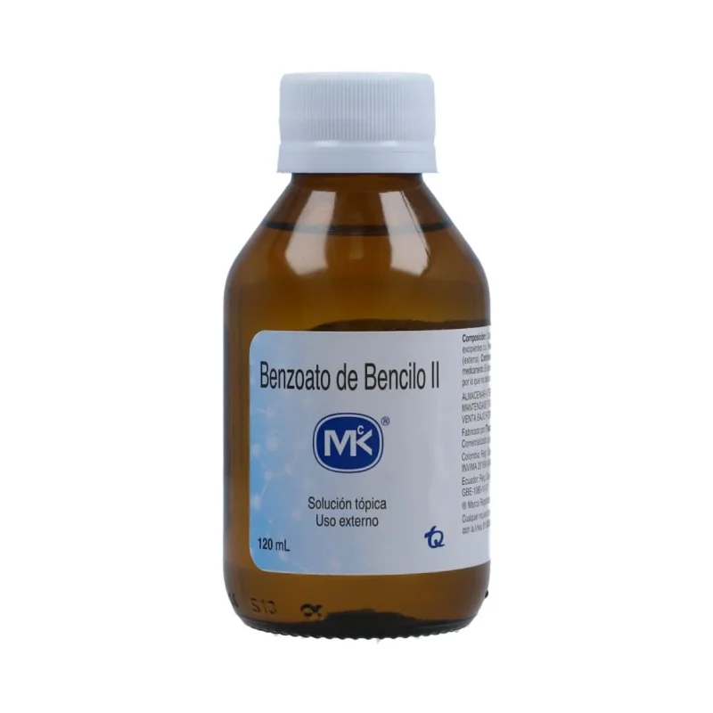 BENZOATO DE BENCILO LOCION FRASCO X 120 ML (MK)