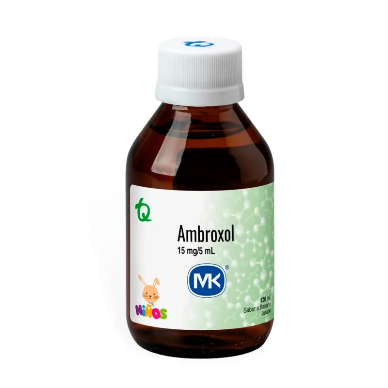 AMBROXOL 15 MG JARABE PEDIATRICO FRASCO X 120 ML (MK)