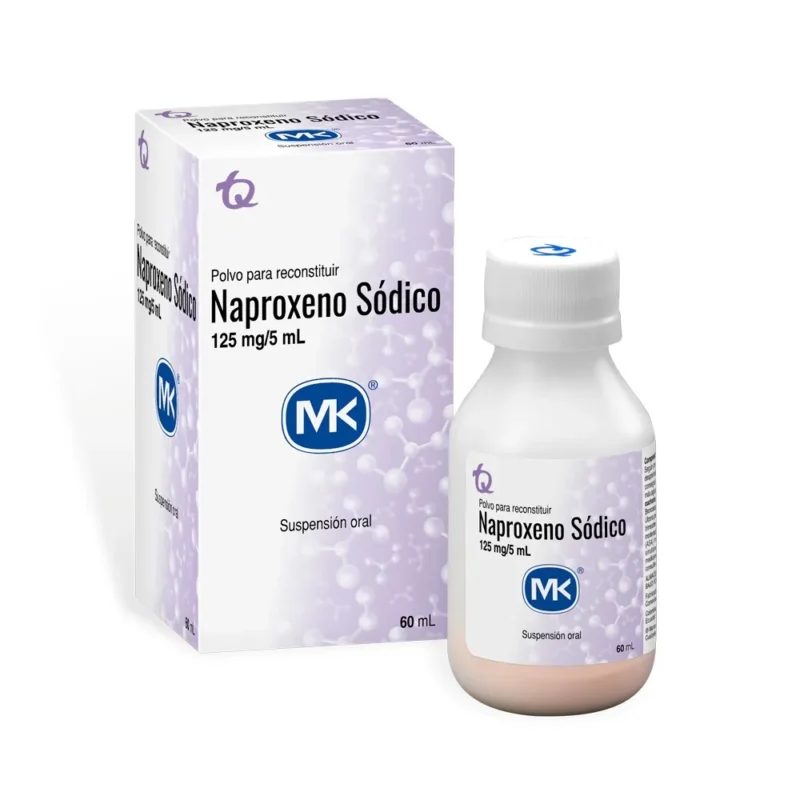 NAPROXENO 125 MG (MK) SUSPENSION X 60 ML