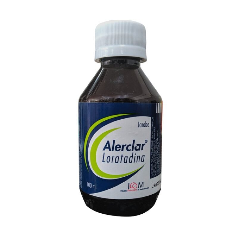 ALERCLAR JARABE LORATADINA FRASCO X 100 ML (ICOM)