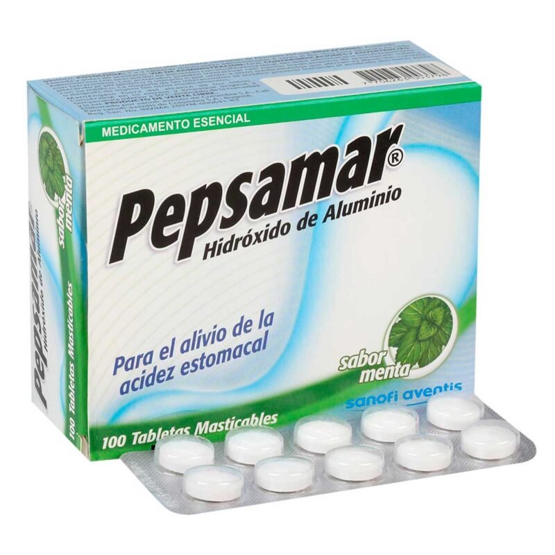 PEPSAMAR 234 MG (EUROFARMA)  X 100 TABLETAS