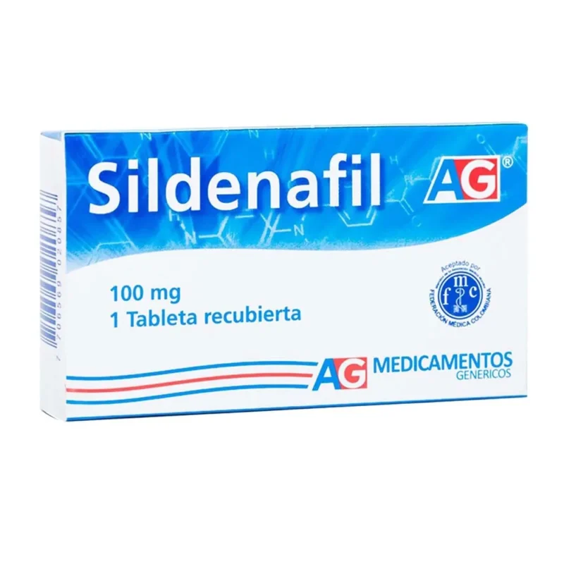 SILDENAFIL 100 MG CAJA X 1 TABLETA (PAULY)
