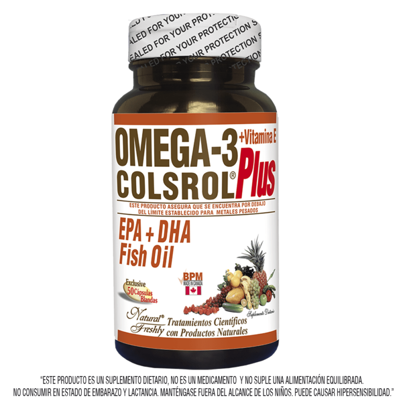 OMEGA 3 PLUS (NATURAL FRESHLY)  X 50 CAPSULAS