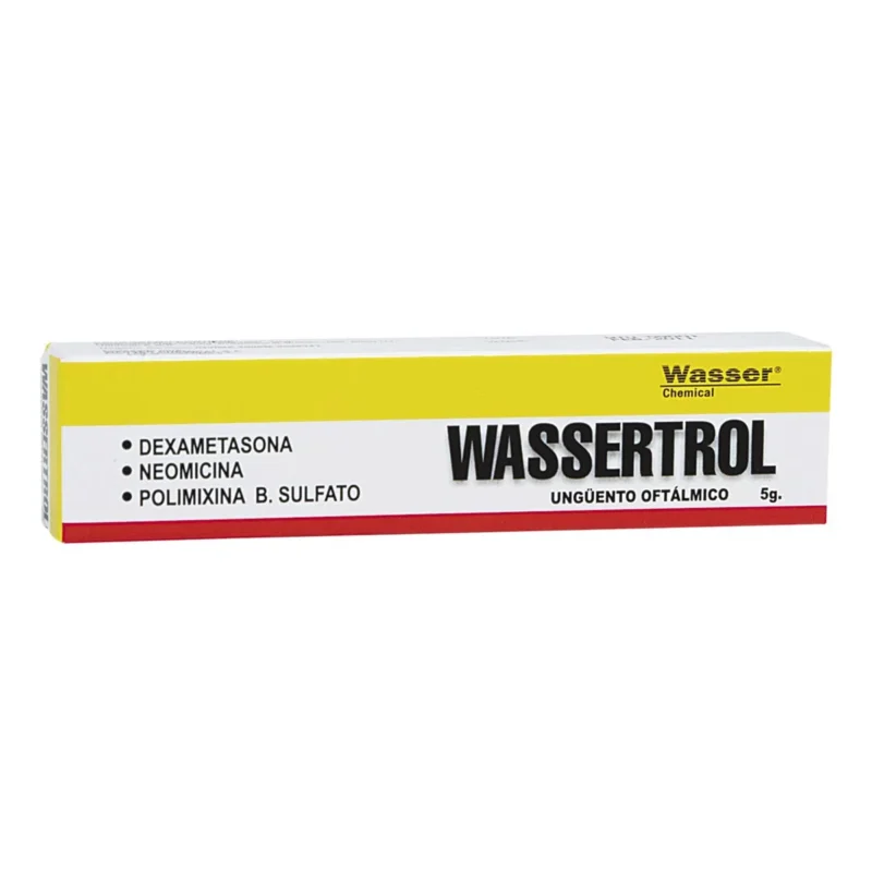 WASSERTROL UNGUENTO OFTALMICO TUBO X 5 GR (WASSER)
