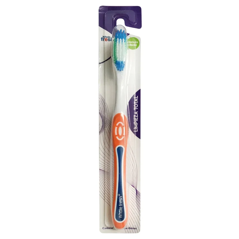 CEPILLO WHOLE FRESH LIMPIEZA TOTAL MEDIO X 1 UNIDAD (ICOM)