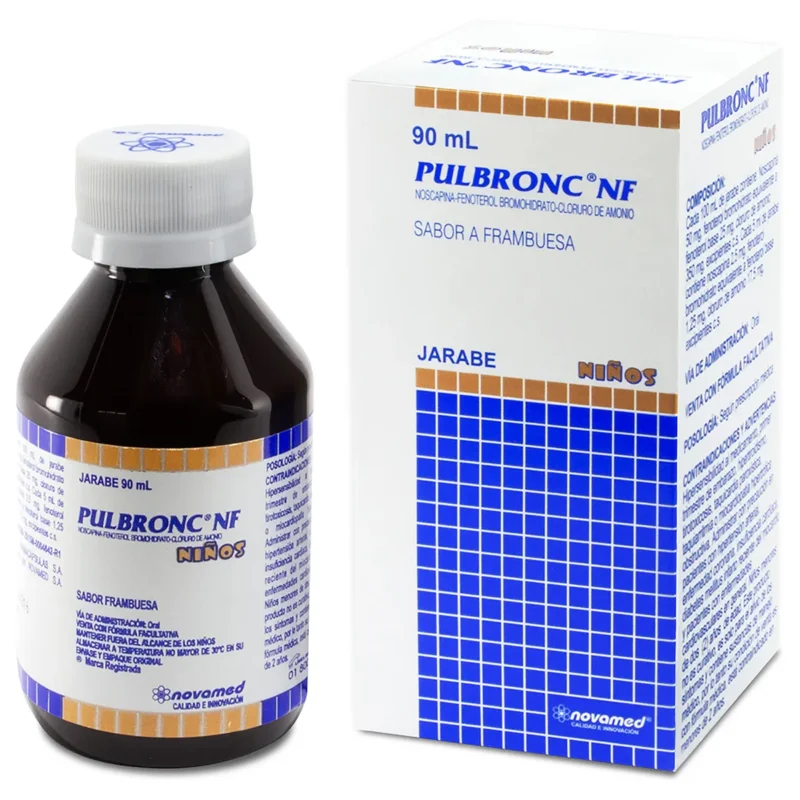 PULBRONC NF NINOS JARABE FRASCO X 90 ML (NOVAMED)