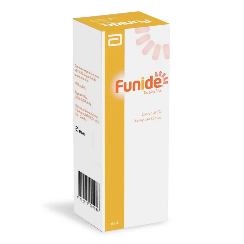 FUNIDE 1  LOCION SPRAY (ABBOTT) X 30  ML