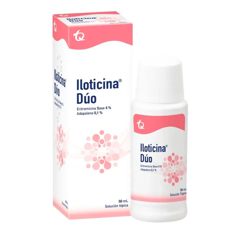 ILOTICINA DUO SOLUCION TOPICA  FRASCO X 50 ML (TECNOQUIMICAS)