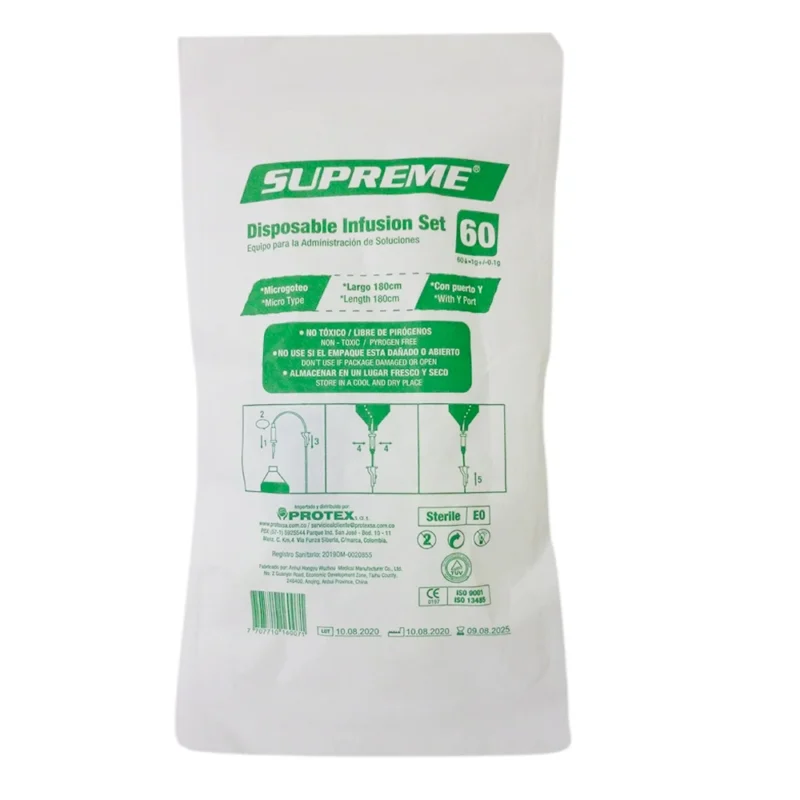 VENOCLISIS MICROGOTEO SIN AGUJA (SUPREME)