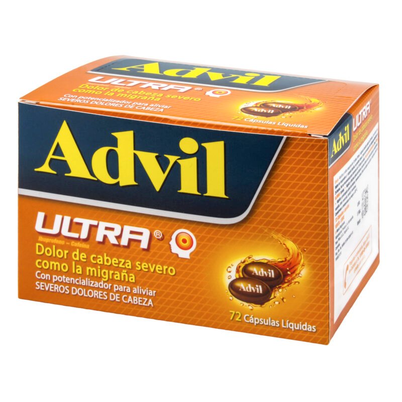ADVIL ULTRA CAJA X 72 CAPSULAS (HALEON)