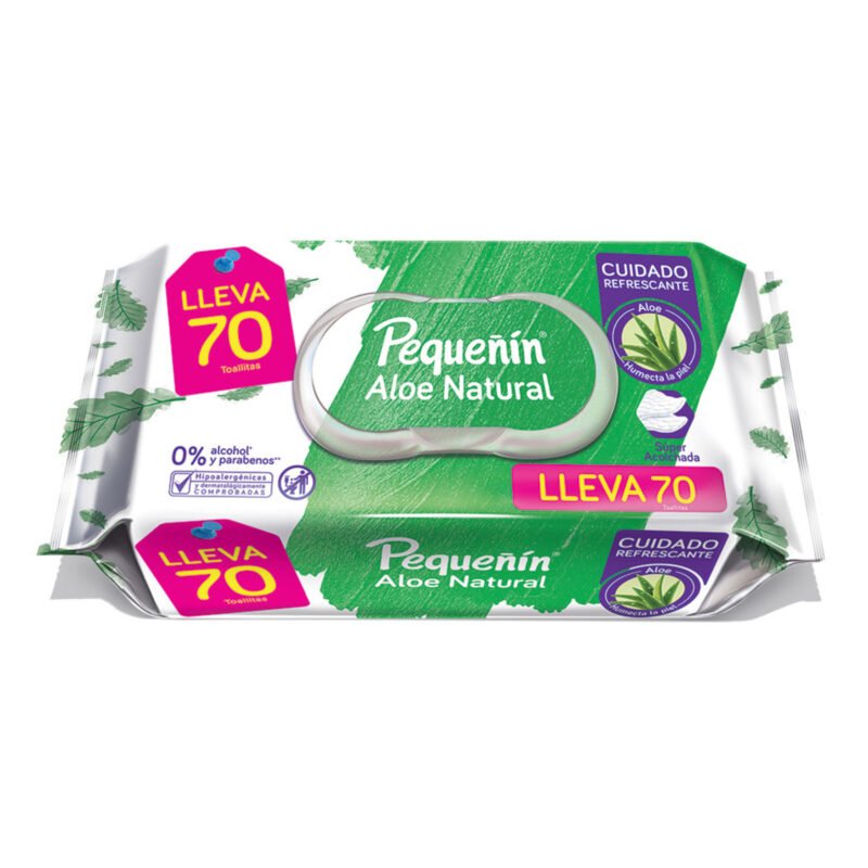 PEQUENIN PANITOS ALOE VERA X 70 ( FAMILIA)