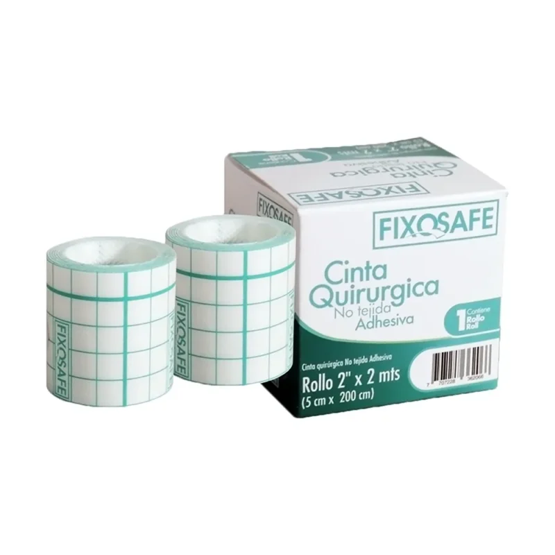 FIXOSAFE  CINTA QUIRURGICA 5 CM X 2 MTS CAJA X 1 UNIDAD (ALFA)