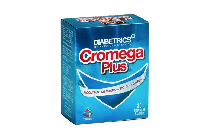 CROMEGA PLUS CAJA X 30 CAPSULAS (DIABETRICS)