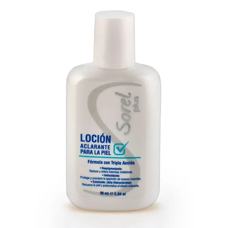 SOREL PLUS ACLARANTE LOCION  FRASCO X 90 ML