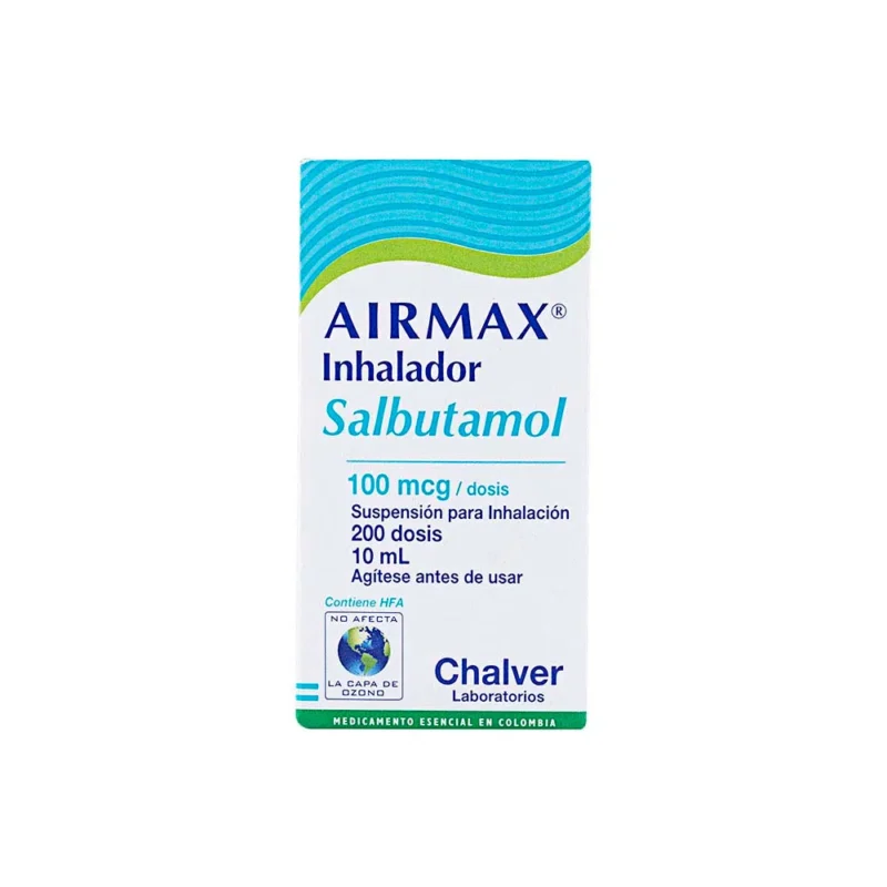 AIRMAX INHALADOR FRASCO X 200 DOSIS (CHALVER)