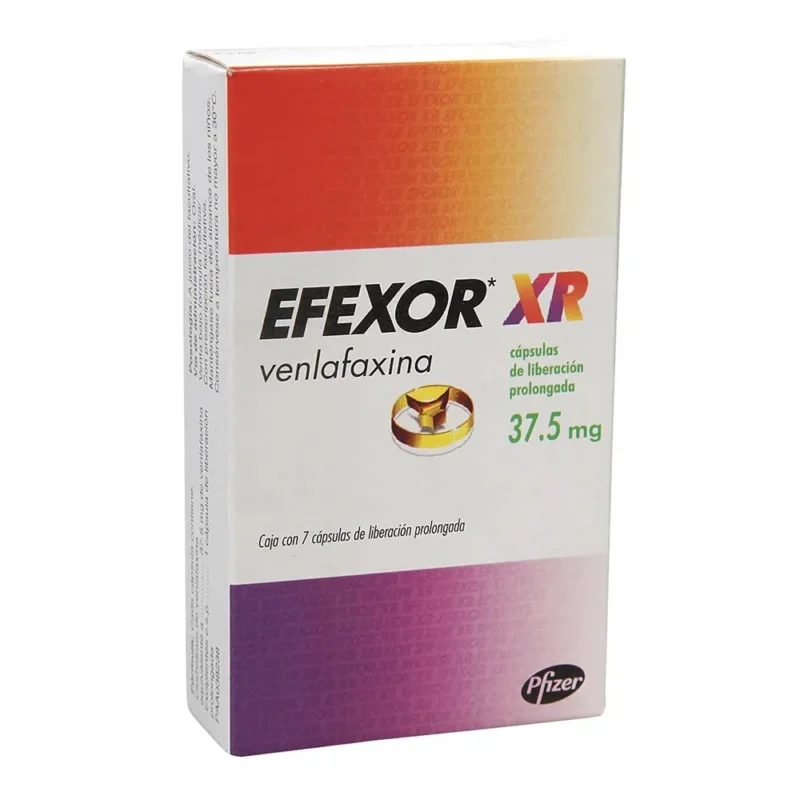 EFEXOR XR 37.5 MG CAJA  X 7 CAPSULAS (PFIZER)