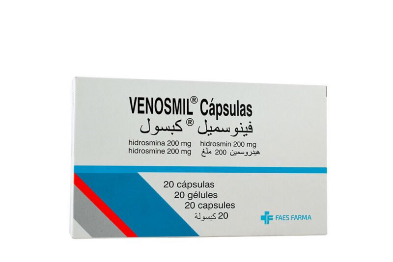 VENOSMIL 200 MG CAJA X 20 TABLETAS (FAES FARMA)