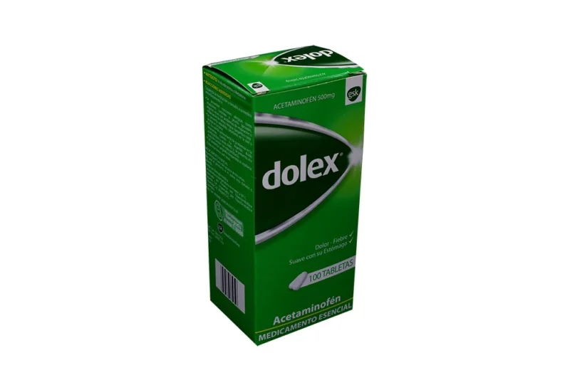 DOLEX 500 MG CAJA X 100 TABLETAS (HALEON)
